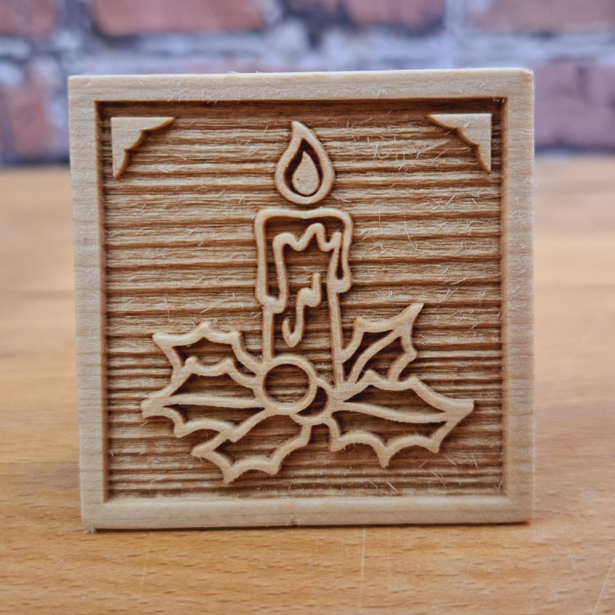Motiv-Keksstempel "Adventskerze"