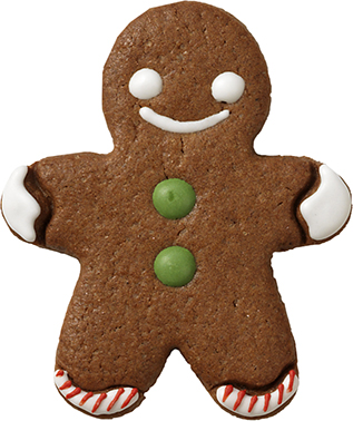 Ausstecher Gingerman mit Innenprägung 7,5 cm Edelstahl