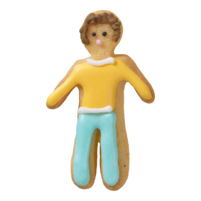 Ausstecher Junge Edelstahl 6,5 cm