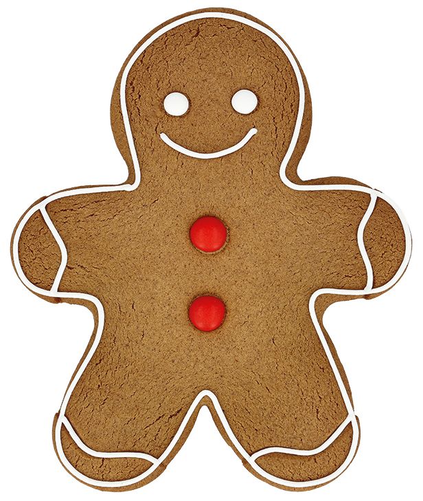 XXL Ausstechform  Lebkuchenmann, Edelstahl, mit Innenprägung 18cm