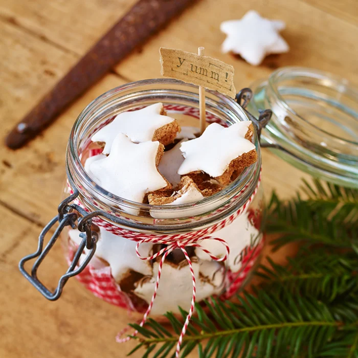 Zimtsternchen Silikonmatte mit Teigkarte + Rezept