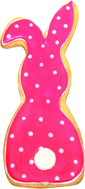 Ausstecher Hase mit Schlappohr Edelstahl 19,5 cm