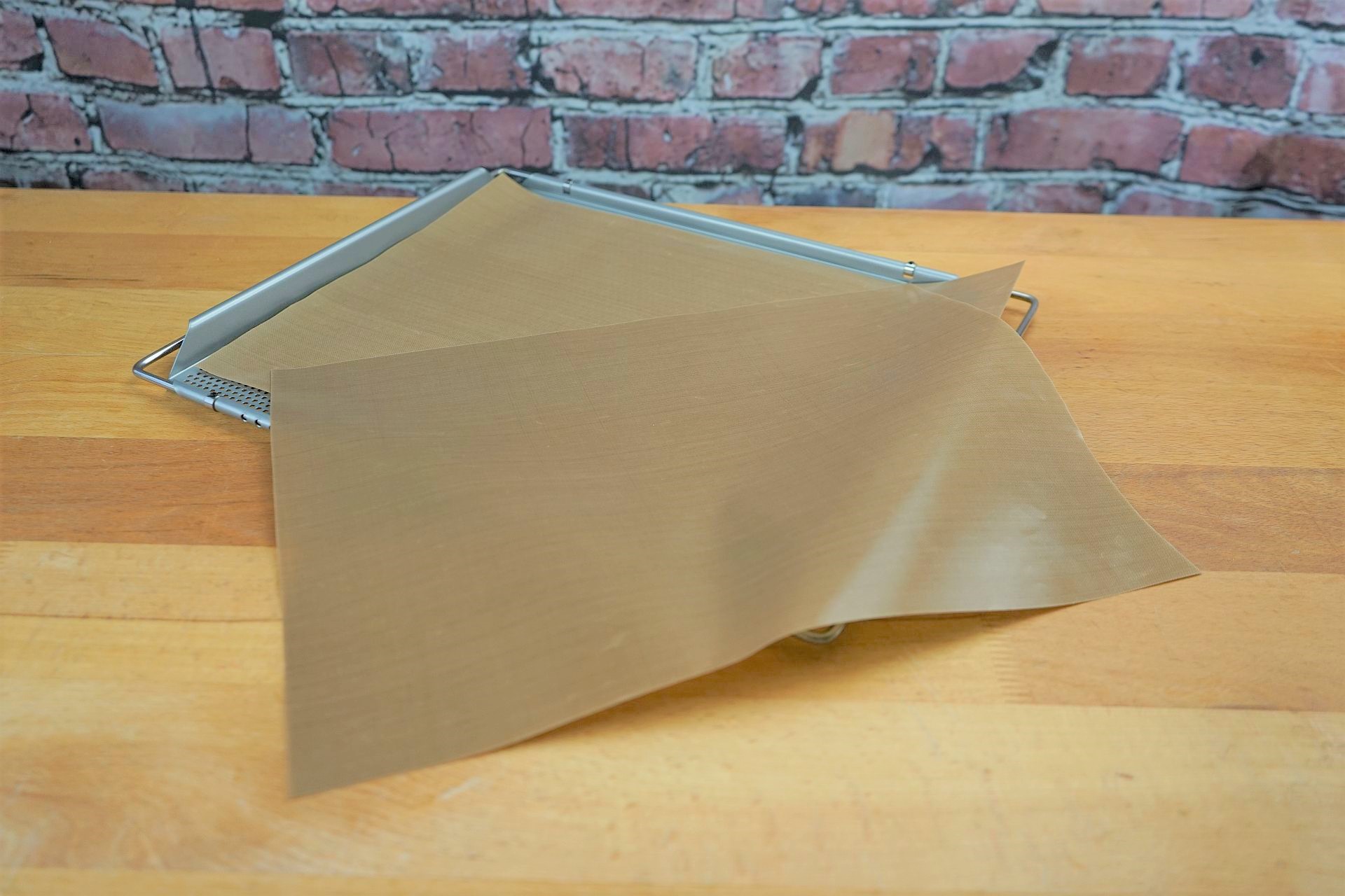 Dauerbackfolie braun Größe 40 x 30 cm – der Allrounder für alle Backergebnisse 