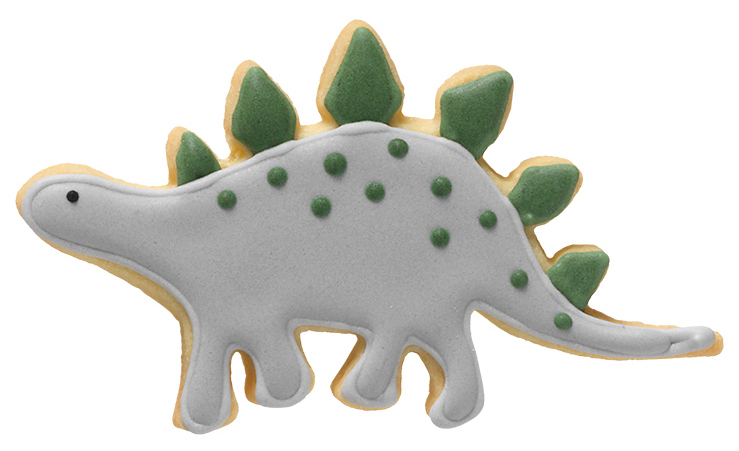 Ausstecher Stegosaurus 11 cm Edelstahl