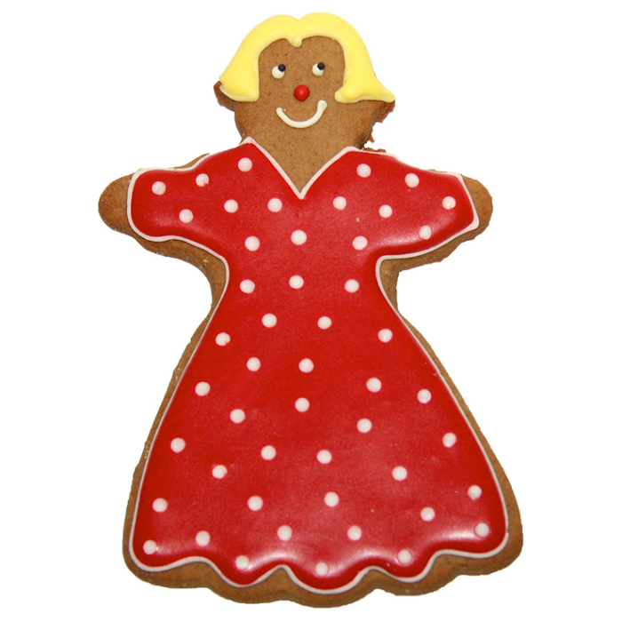 Ausstecher FRAU 15  cm Edelstahl