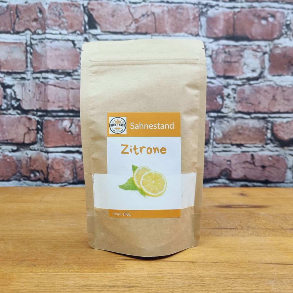 Sahnestand Zitrone 150g - eine erfrischende Sommertorte 