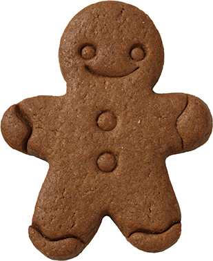Ausstecher Gingerman mit Innenprägung 7,5 cm Edelstahl