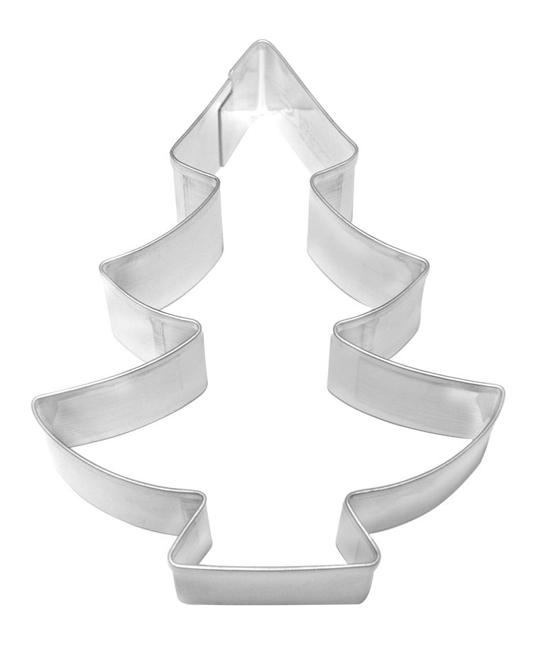 Ausstecher Tannenbaum Edelstahl 11 cm