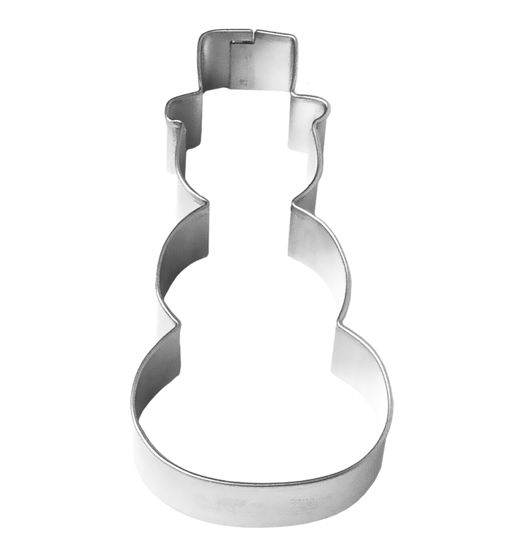 Ausstecher Schneemann 10,5 cm Edelstahl