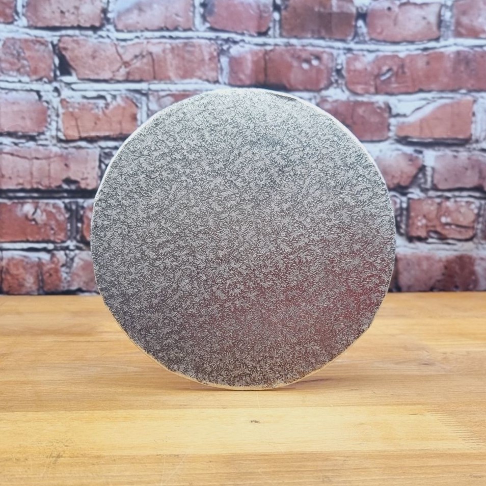 Cake Board Ø22,5cm silber
