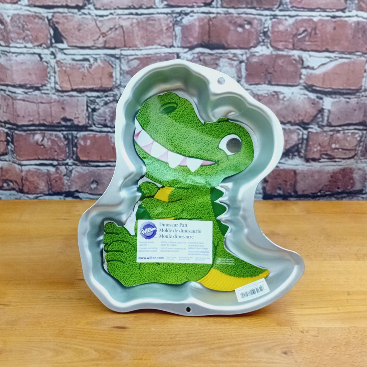 Motivbackform Dino 3D  - da schlagen Kinderherzen höher!