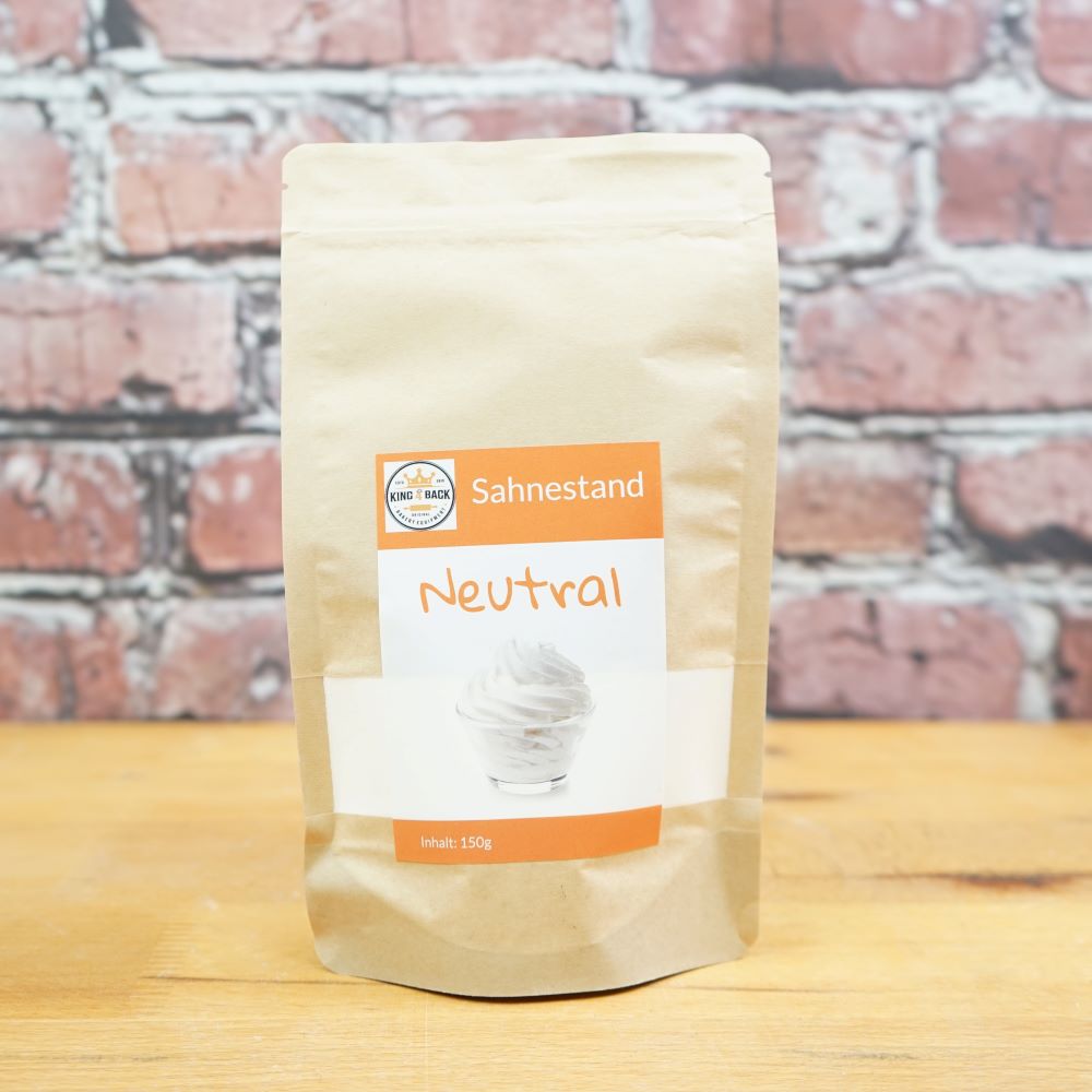 Sahnestand neutral 150g - hier kannst du deiner Phantasie freien Lauf lassen! 