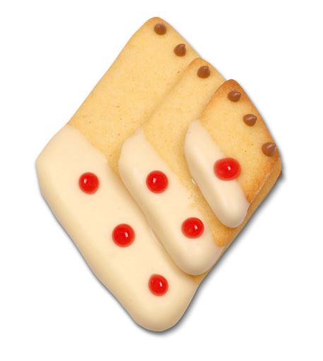 Terassen-Ausstecher Raute glatt Set 3-tlg. Ø 3, 5 und 7cm