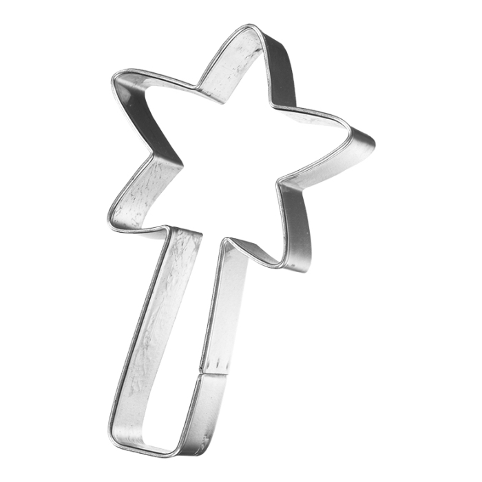 Ausstecher Feenstab 8cm Edelstahl
