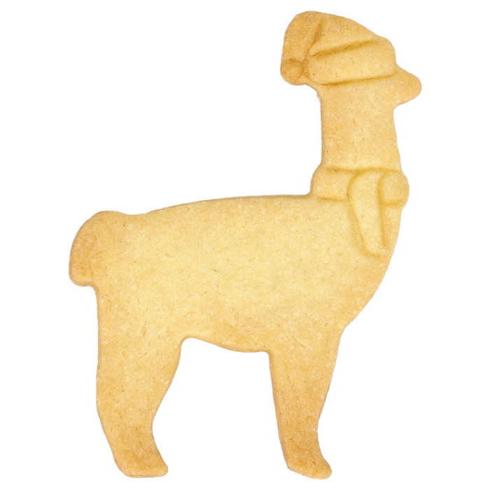 Ausstecher Weihnachts - Lama