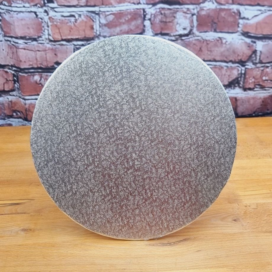 Cake Board Ø35cm silber