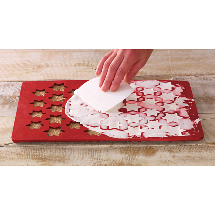 Zimtsternchen Silikonmatte mit Teigkarte + Rezept